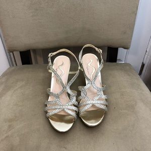 Nina Wedge Dress Strap Sandal